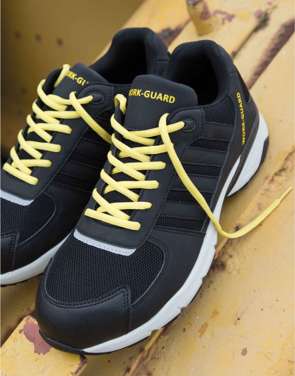 R348X WORK-GUARD by Result Lightweight Safety Trainer Black/ Grey
