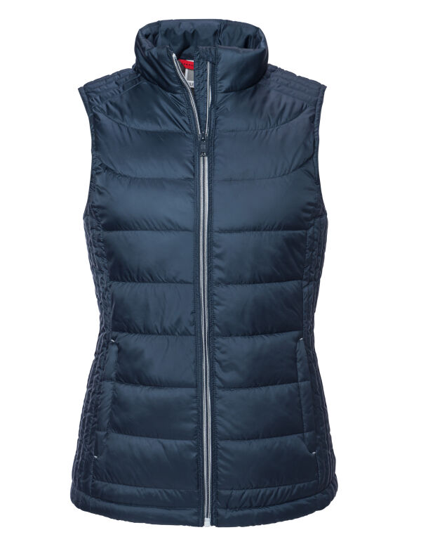 R441F Russell Ladies’ Nano Bodywarmer French Navy
