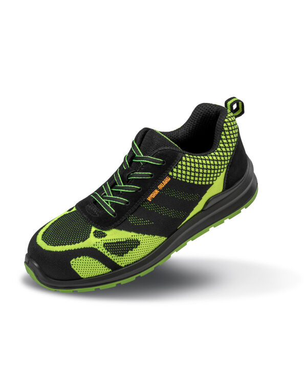 R458X WORK-GUARD by Result Hicks Safety Trainer Neon Green/ Black