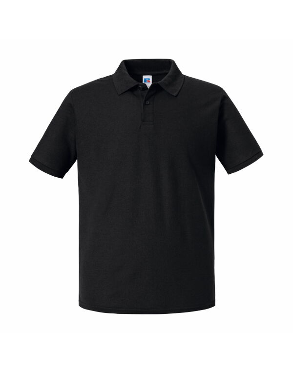 R570M Russell Authentic Eco Polo Black