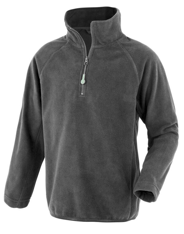 R905J Grey Recycled Junior Microfleece Top