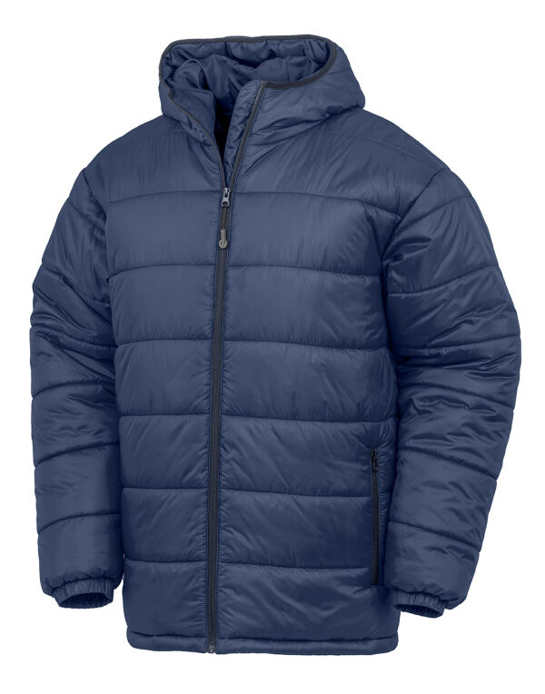 R910X Result Recycled Recycled Hooded Padded Parka Navy