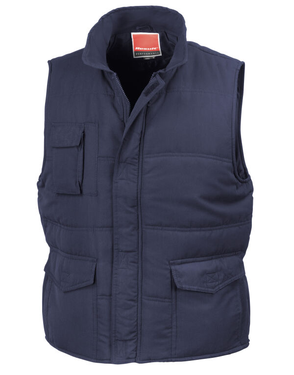 R94X Result Promo Bodywarmer Navy