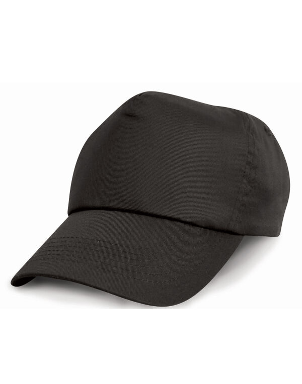 RC05 Result Headwear Cotton Cap Black RC05 Result Headwear Cotton Cap Black