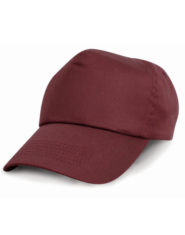 RC05 Result Headwear Cotton Cap Burgundy