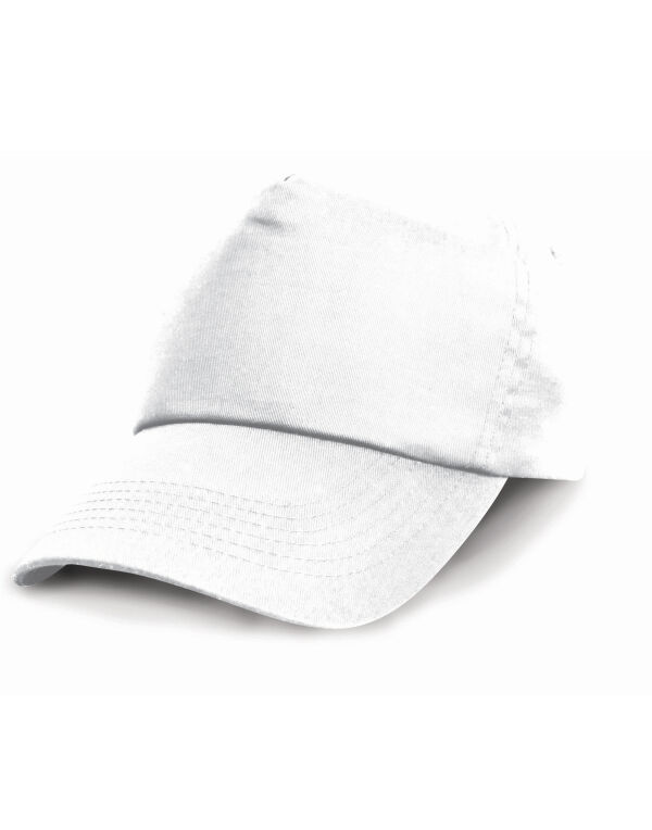 RC05J Result Headwear Children’s Cotton Cap White RC05J Result Headwear Children’s Cotton Cap White