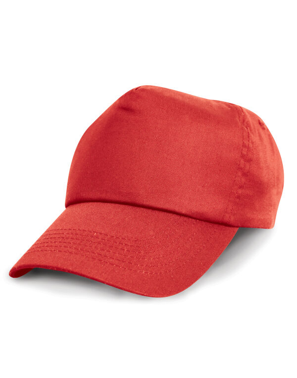 RC05J Result Headwear Children’s Cotton Cap Red RC05J Result Headwear Children’s Cotton Cap Red