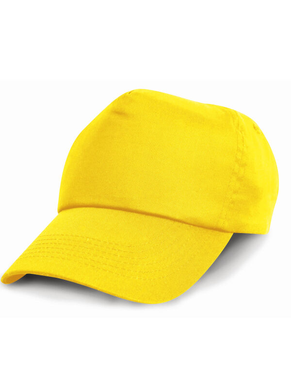 RC05J Result Headwear Children’s Cotton Cap Yellow RC05J Result Headwear Children’s Cotton Cap Yellow