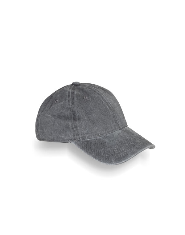 RC092X Result Headwear Pure Cotton Vintage Cap Vintage Black