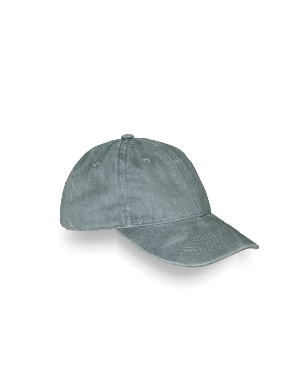 RC092X Result Headwear Pure Cotton Vintage Cap Vintage Grey