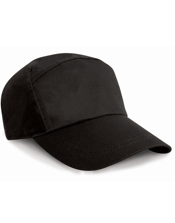 RC02 Result Headwear Advertising Cap Black RC02 Result Headwear Advertising Cap Black