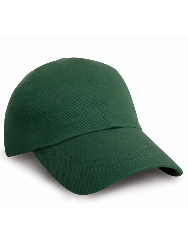RC10 Result Headwear Cotton Drill Pro-Style Cap Bottle Green RC10 Result Headwear Cotton Drill Pro-Style Cap Bottle Green