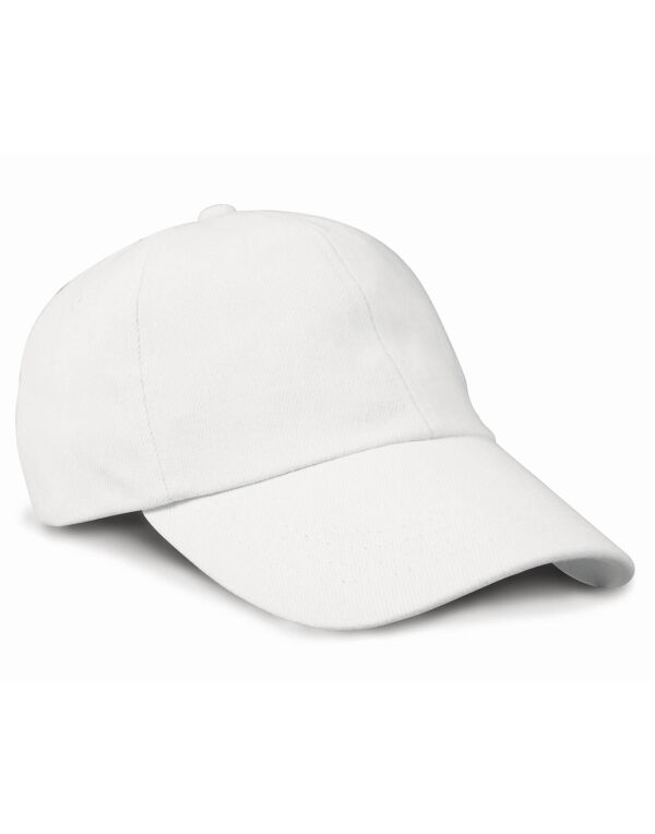 RC24 Result Headwear Low Profile Brushed Cotton Cap White RC24 Result Headwear Low Profile Brushed Cotton Cap White