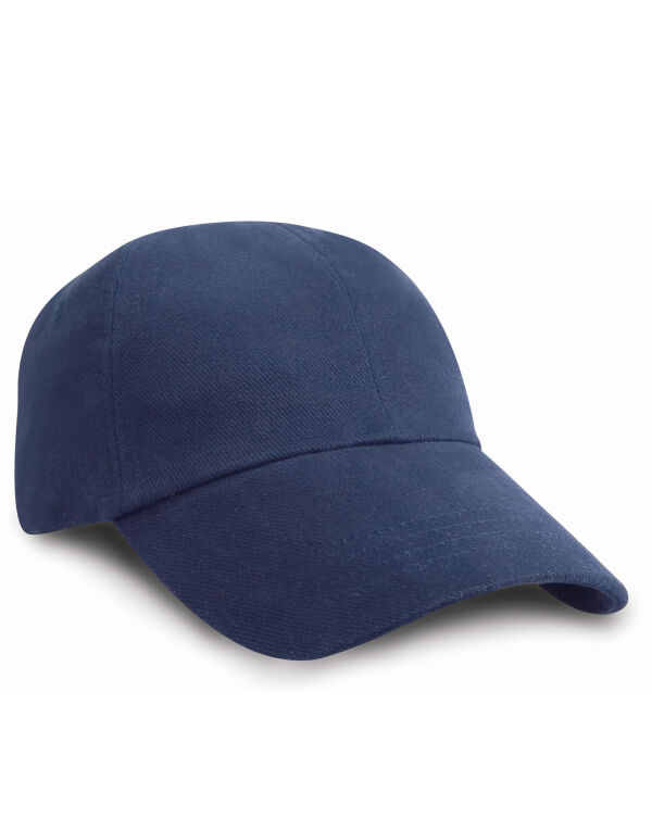 RC24 Result Headwear Low Profile Brushed Cotton Cap Navy RC24 Result Headwear Low Profile Brushed Cotton Cap Navy