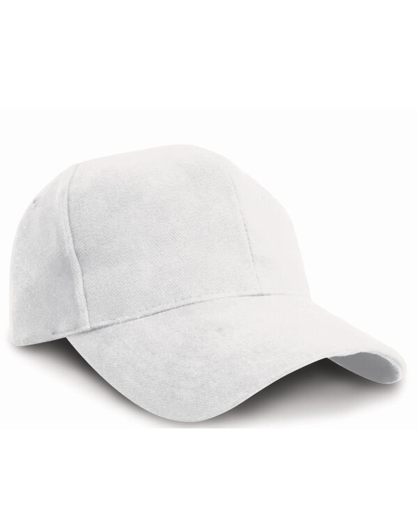 RC25 Result Headwear Pro-Style Brushed Cotton Cap White RC25 Result Headwear Pro-Style Brushed Cotton Cap White