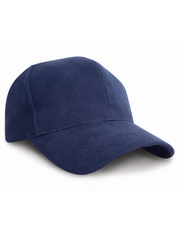 RC25 Result Headwear Pro-Style Brushed Cotton Cap Navy