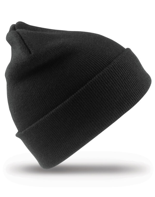 RC29 Result Winter Essentials Woolly Ski Hat Black