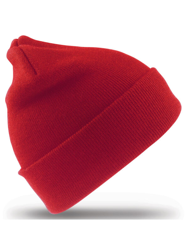 RC29J Result Winter Essentials Junior Woolly Ski Hat Red
