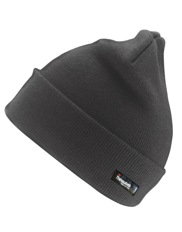 RC33 Charcoal Woolly Ski Hat with 3M™ Thinsulate™ Insulation