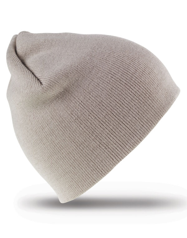 RC44 Result Winter Essentials Soft Feel Cuffless Beanie Stone