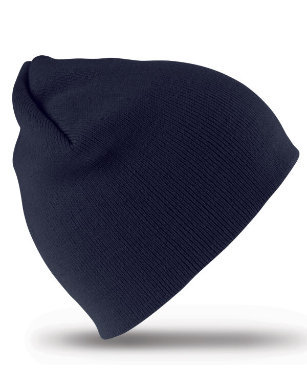 RC44 Result Winter Essentials Soft Feel Cuffless Beanie Navy