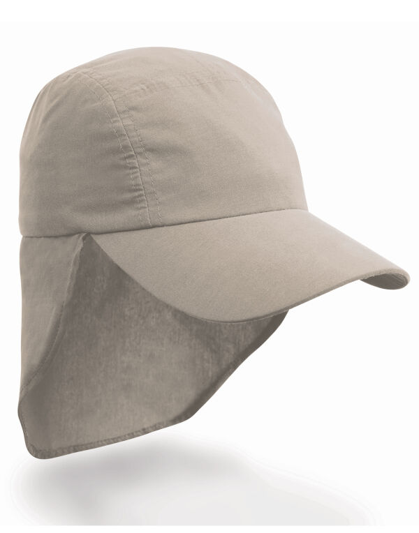 RC69 Result Headwear Legionnaire Cap Desert Khaki