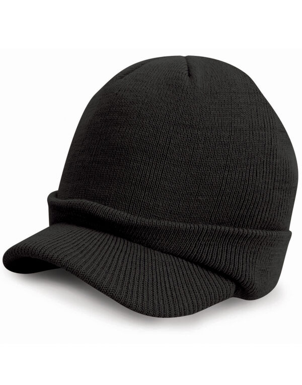 RC60 Result Winter Essentials Esco Army Knitted Hat Black