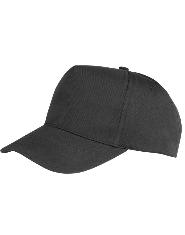 RC84X Result Core Boston 5-Panel Printers Cap Black