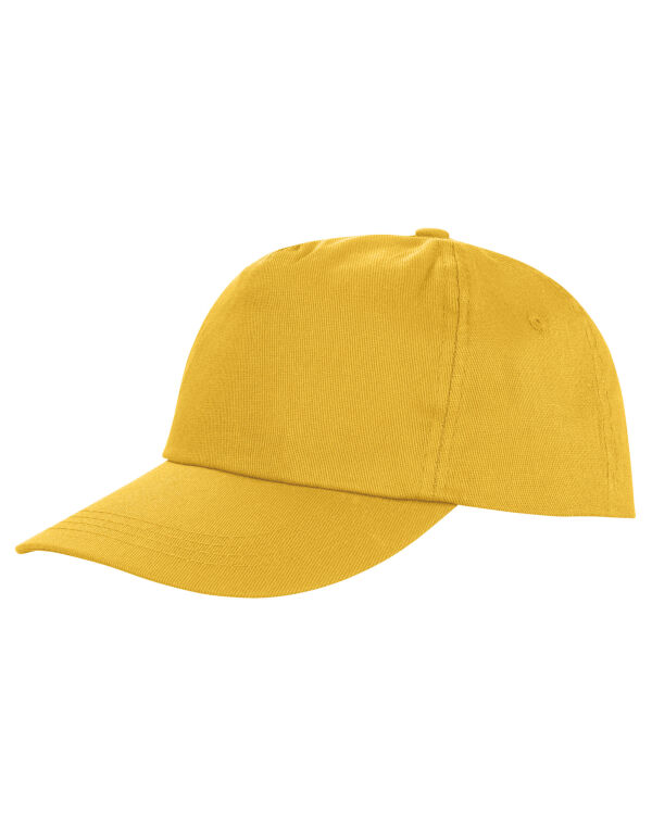 RC80X Result Core Houston 5-Panel Printers Cap Yellow