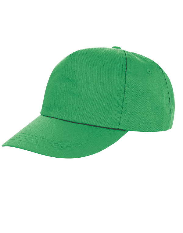 RC80X Result Core Houston 5-Panel Printers Cap Apple Green
