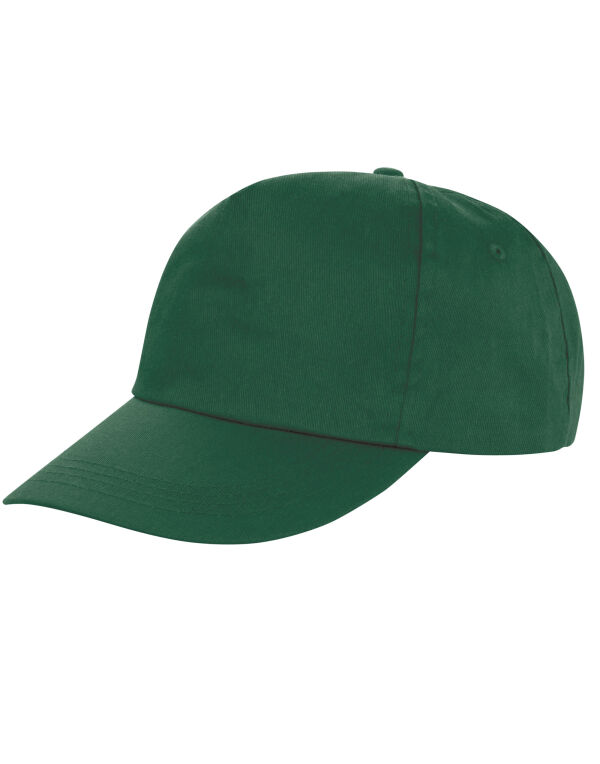 RC80X Result Core Houston 5-Panel Printers Cap Bottle Green