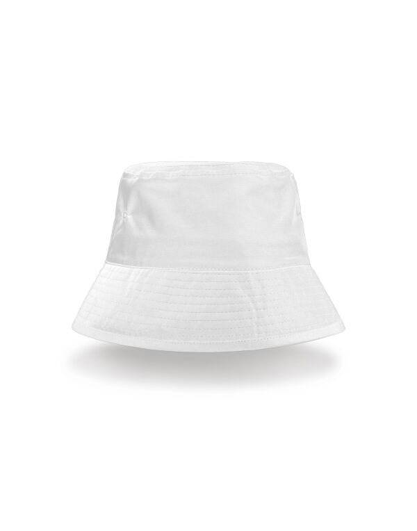RC986X Result Core Recycled Bound Edge Bucket Hat White