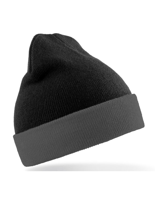 RC930X Result Recycled Recycled Black Compass Beanie Black/ Grey RC930X Result Recycled Recycled Black Compass Beanie Black/ Grey