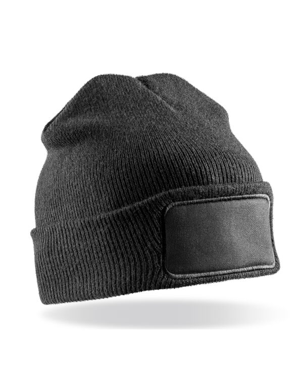 RC934X Black Recycled Thinsulate™ Printers Beanie RC934X Black Recycled Thinsulate™ Printers Beanie