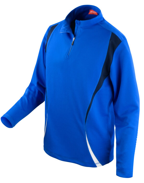 S178X Spiro Unisex Trial Training Top Royal Blue/Navy/White S178X Spiro Unisex Trial Training Top Royal Blue/Navy/White