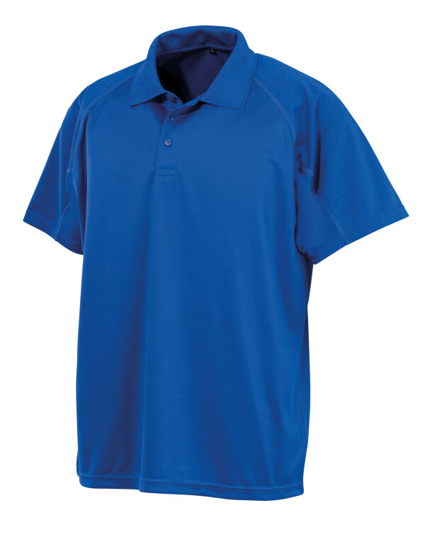S288X Spiro Impact Performance Air Cool Polo Royal Blue