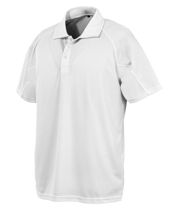 S288X Spiro Impact Performance Air Cool Polo White