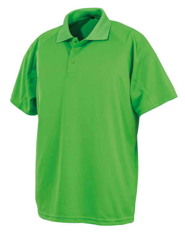 S288X Spiro Impact Performance Air Cool Polo Lime