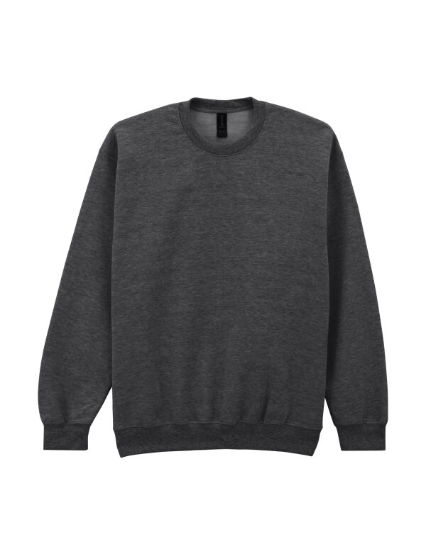SF000 Gildan Softstyle Midweight Adult Crewneck Heather Black