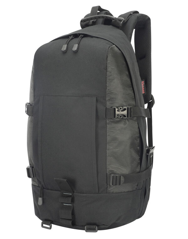 SH1788 Black Gran Paradiso 35 Hiker Backpack
