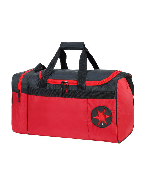 SH2450 Shugon Cannes Sports/Overnight Holdall Red/Black SH2450 Shugon Cannes Sports/Overnight Holdall Red/Black