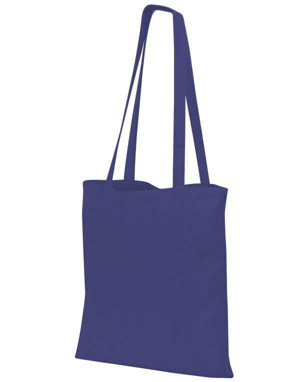 SH4112 Navy Guildford Cotton Shopper/Tote Shoulder Bag