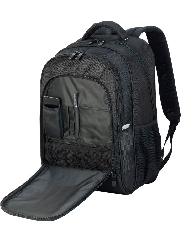 SH5818 Black Frankfurt Smart Laptop Backpack