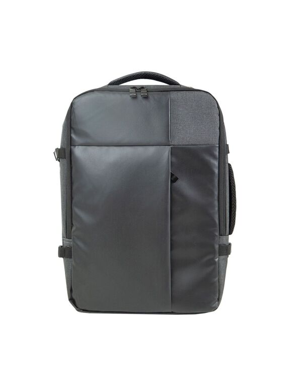 SH5838 Black Vienna Overnight Laptop Backpack