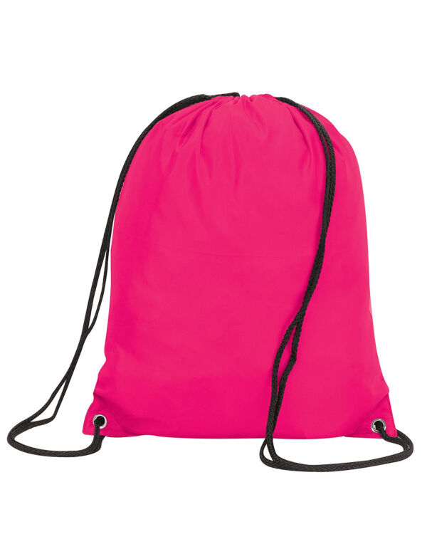 SH5890 Shugon Stafford Drawstring Tote Backpack Hot Pink SH5890 Shugon Stafford Drawstring Tote Backpack Hot Pink
