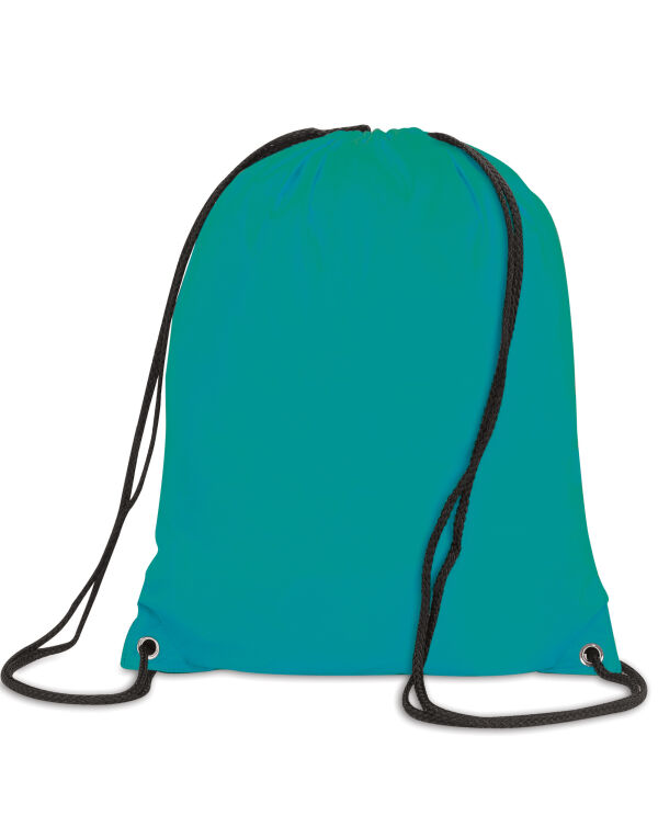 SH5890 Shugon Stafford Drawstring Tote Backpack Lagoon Turquoise
