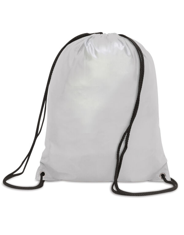 SH5890 Shugon Stafford Drawstring Tote Backpack Silver Grey