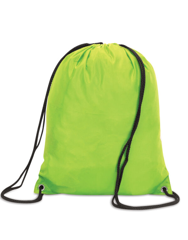 SH5890 Shugon Stafford Drawstring Tote Backpack Lime SH5890 Shugon Stafford Drawstring Tote Backpack Lime