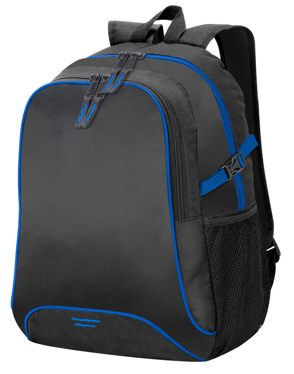 SH7677 Black/Royal Osaka Backpack