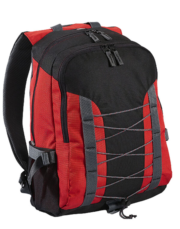 SH7690 Shugon Miami Total Backpack Black/Red